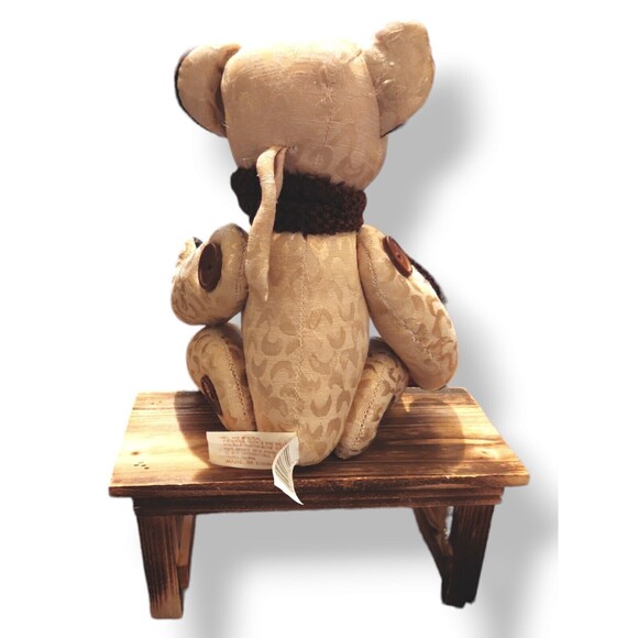 DanDee 100th Anniversary Teddys Teddy 2002 Plush 14"  Bear Buttons Roosevelt Tag - Picture 6 of 6